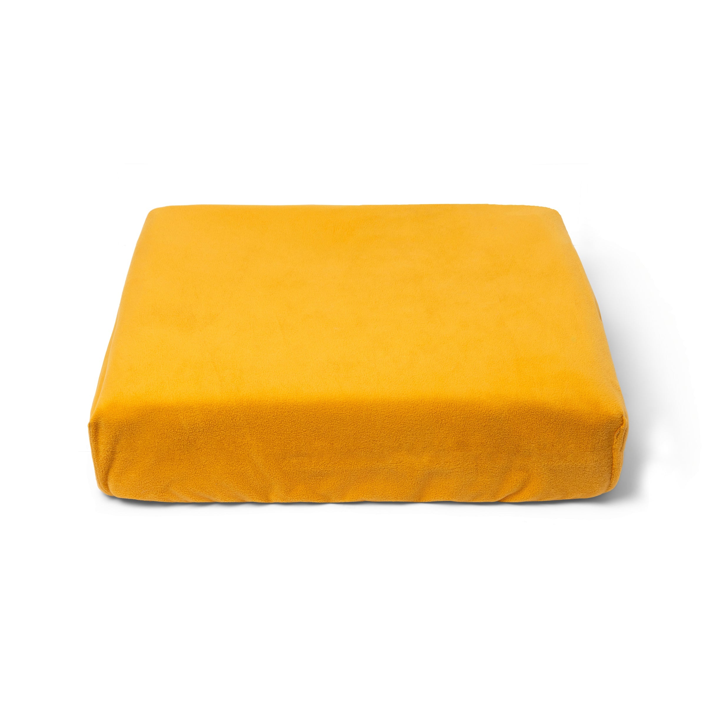Blue Toby Classic Comfort bed in curry yellow