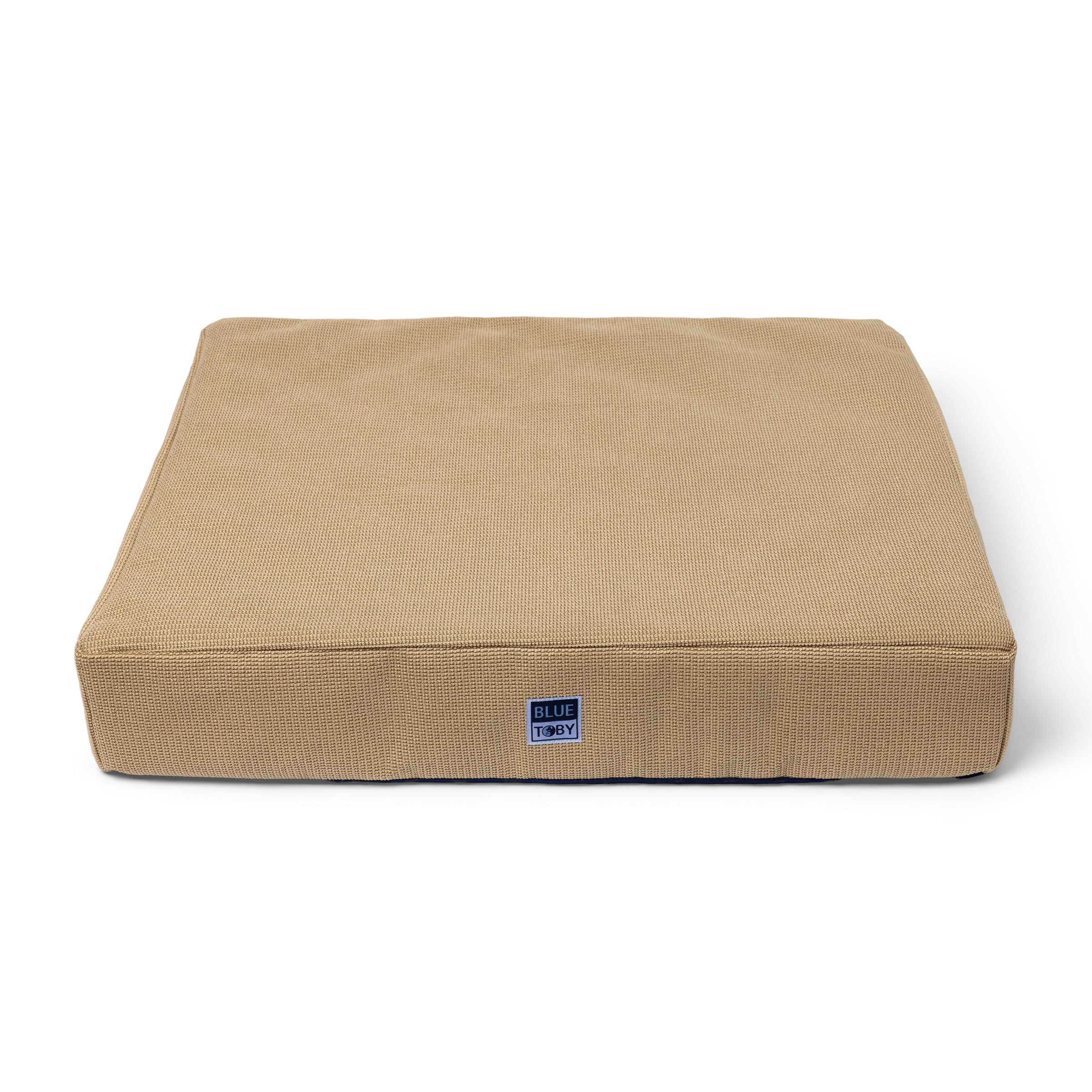 Blue Toby Eco Support Mattress cover tan