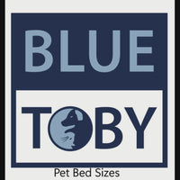 Blue Toby Pet Bed