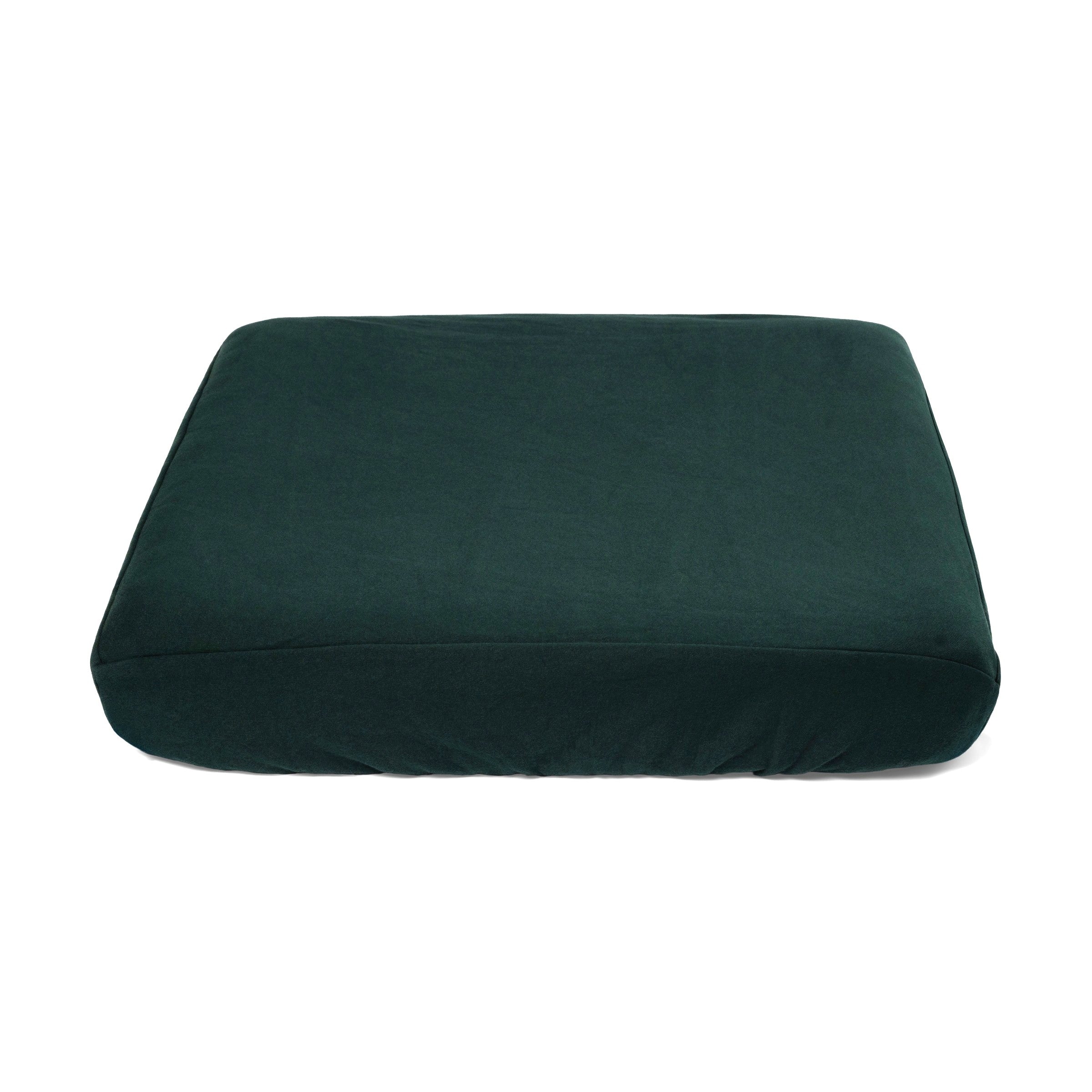 Blue Toby NaturaLuxe bed slipcover color emerald