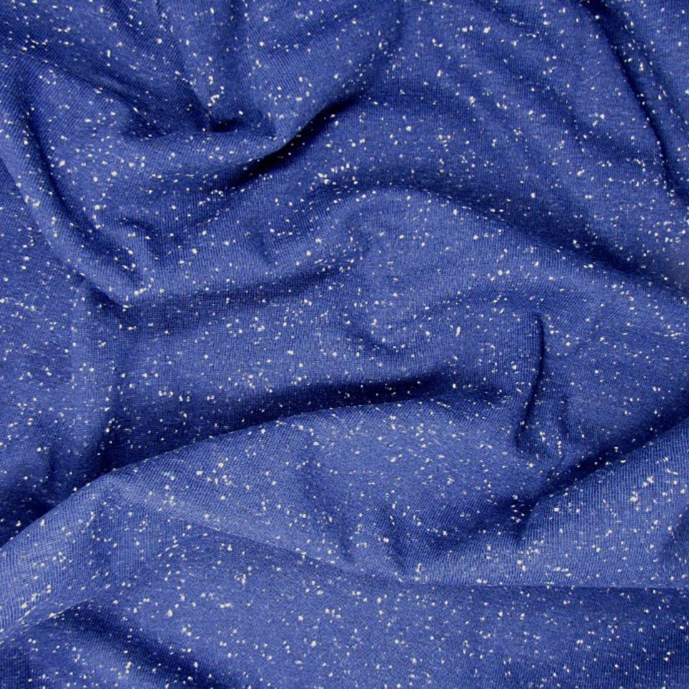Blue Toby Organic cotton hemp blanket blue