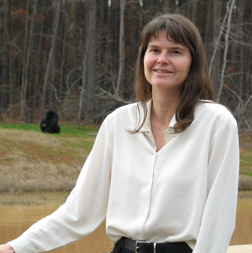 Linda Brent founder of Chimp Haven and Blue Toby